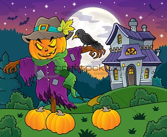 Halloween scarecrow theme image 4