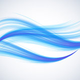 Vector abstract wave