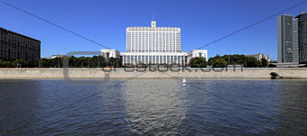 The building of the Russian Federation Government In Moscow