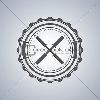 Sport logo, vector illustration.