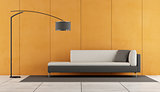 Orange modern lounge