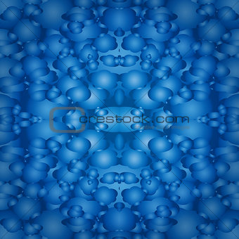 abstract blue seamless pattern