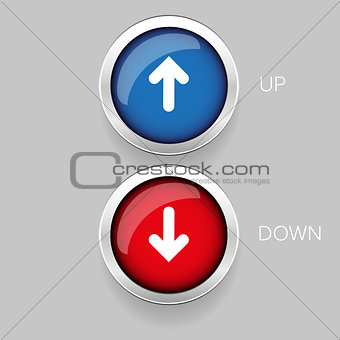 Up and Down button set