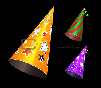 Party hat vector illustration