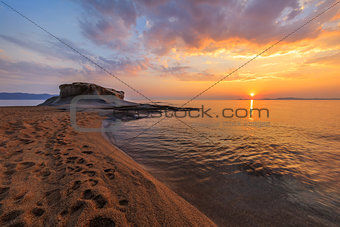 Ierissos-Kakoudia beach, Greece 