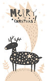 Merry Christmas deer card