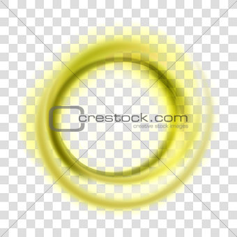 Yellow circle illustration