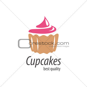 vector logo cake