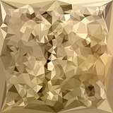 French Beige Abstract Low Polygon Background
