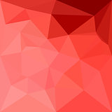 Medium Violet Red Abstract Low Polygon Background