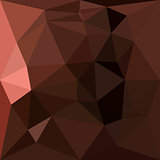 Saddle Brown Abstract Low Polygon Background