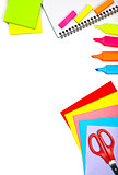 School stationery border