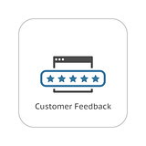 Customer Feedback Icon.