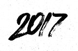 Calligraphy for 2017 New Year of the Rooster