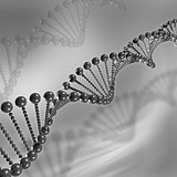 3D DNA Medical background