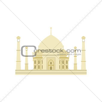 Taj Mahal Building In India