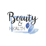 Health And Beauty Promo Sign