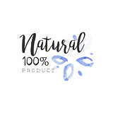 Percent Natural Beauty Promo Sign