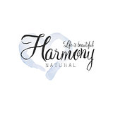 Natural Harmony Beauty Promo Sign