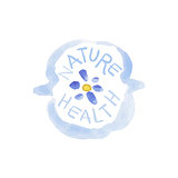Nature Health Beauty Promo Sign