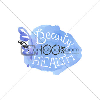 Percent Health Beauty Promo Sign