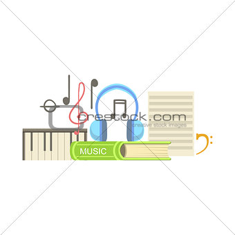Music Class Set Of Objects