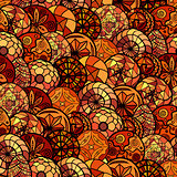 hand drawn ethnic seamless pattern