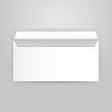White Open Envelope Mockup
