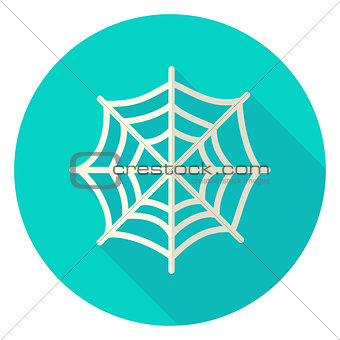 Spider Web Circle Icon