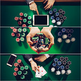 Poker collage