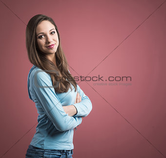 Young confident woman