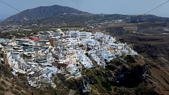 Thira Town on Santorini