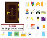 Set of 24 Housing repairs Icons