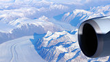 Greenland as seen from the sky