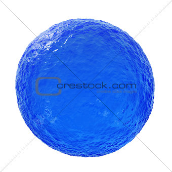 Ocean blue sphere