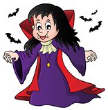 Vampire girl theme image 1