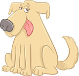 funny dog cartoon character