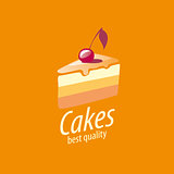 vector cake logo