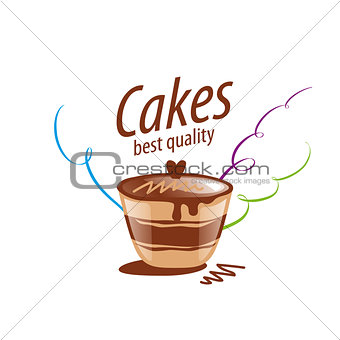vector cake logo