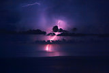 Beautiful lightning landscape