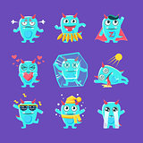 Blue Dragon Character Activities Set