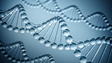 DNA science Background - 3D illustration