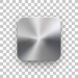 App Icon Template with Metal Texture