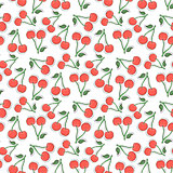 Cherry pattern vector