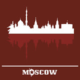 Skyline of Moscow, Russia