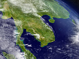Thailand from space
