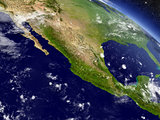 Mexico from space