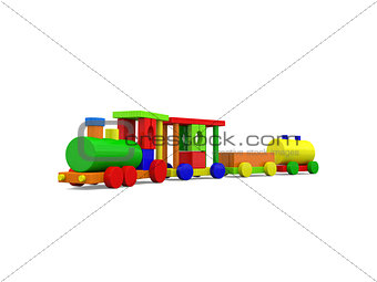 Colorful train