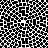 Vector Black Spiral Background.