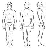 Illustration of male figure